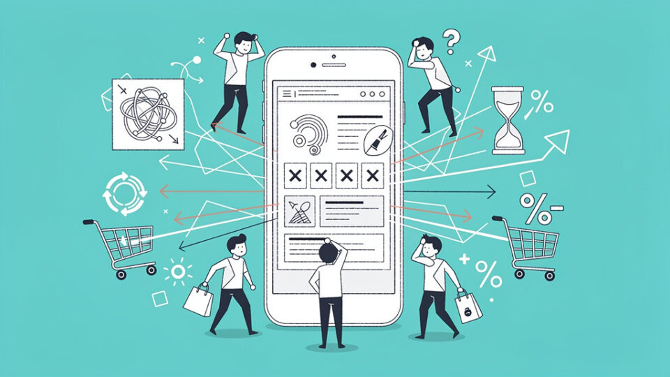 5 błędów w UX mobile, przez które tracisz 30% konwersji