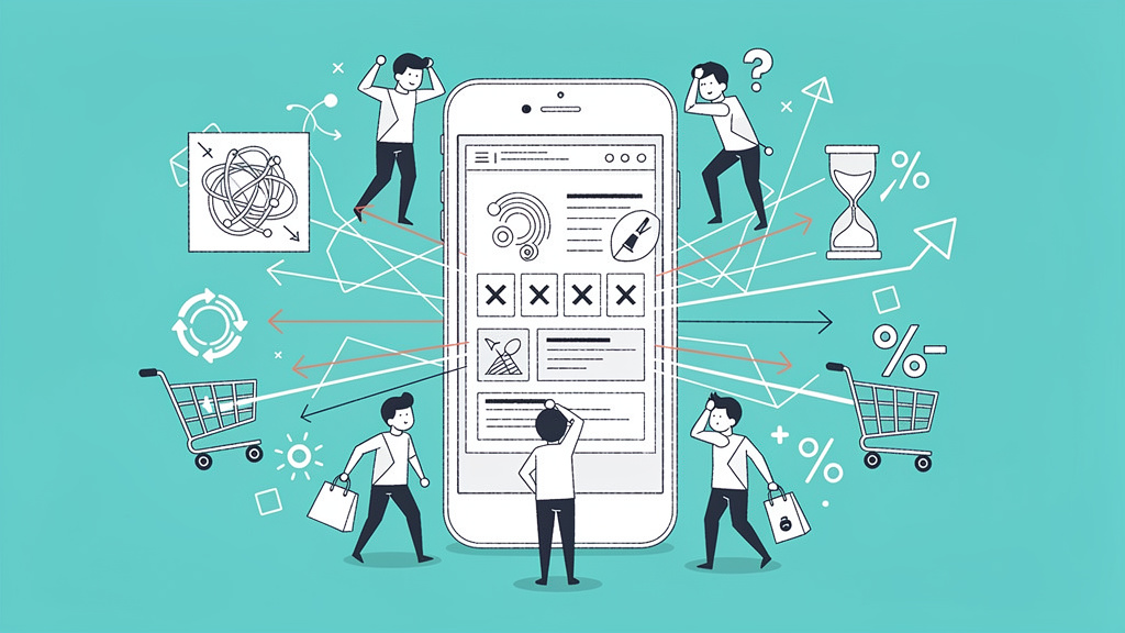 5 błędów w UX mobile, przez które tracisz 30% konwersji