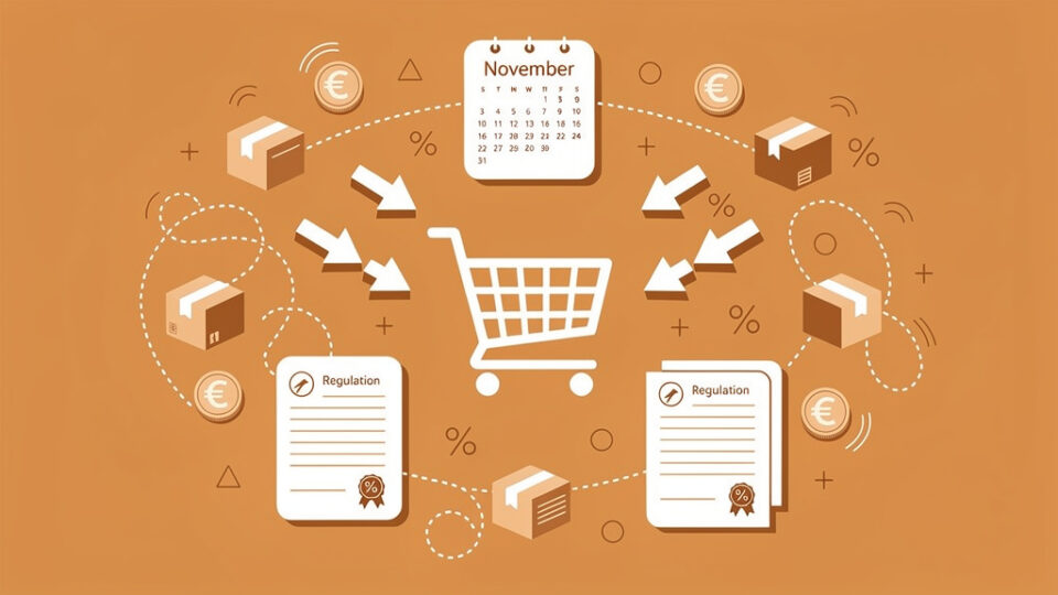 Listopad pełen zaskoczeń: Spadająca inflacja, logistyczne wyzwania i nowe przepisy - Jak te zmiany wpłyną na Twoje e-commerce?